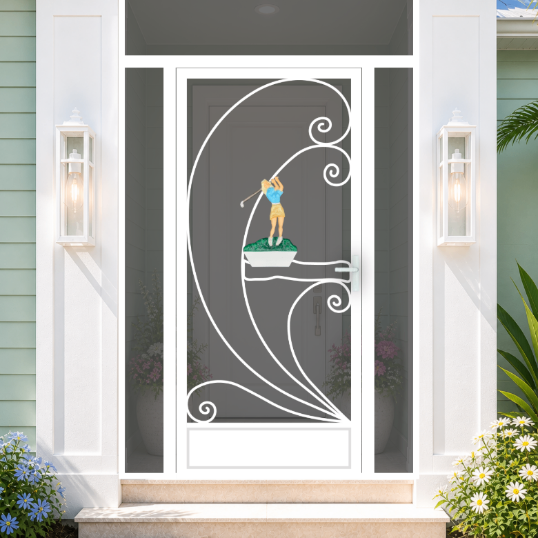 Female Golfer — Nature Series